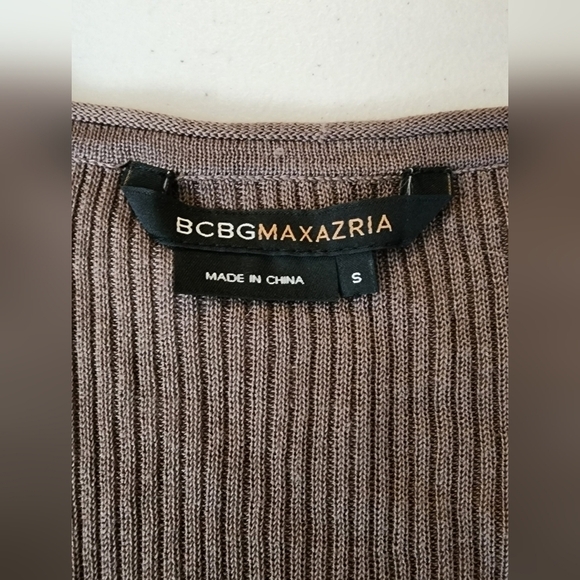 BCBG Max Azaria V Neck Women's Brown Dress Size S. - Picture 4 of 7